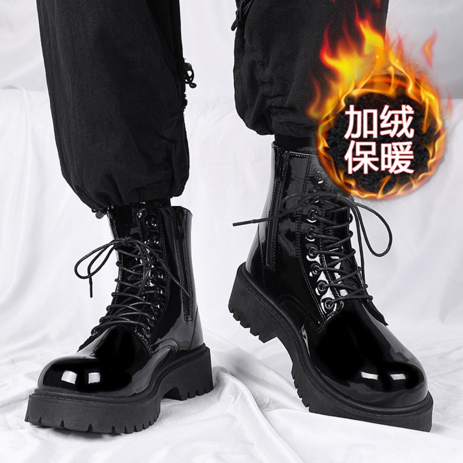Men's warm plush high-top boot - огляд і ціна Men'S Fashion News
