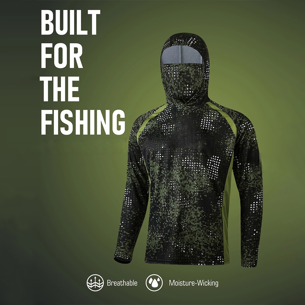 MALFC Fishing Apparel Men Hood - огляд і ціна Men'S Fashion T Shirts