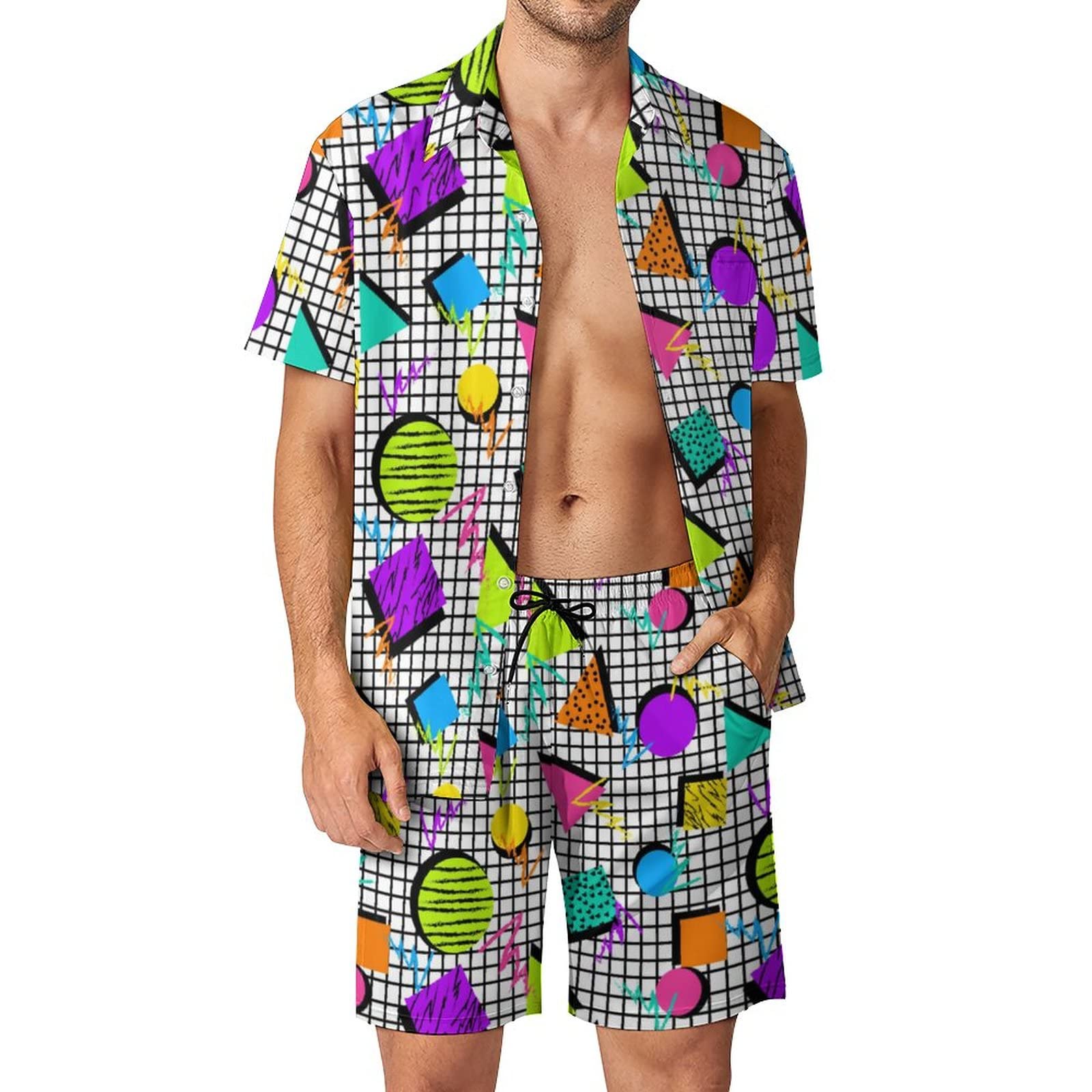 Summer Irregular Geometric 3D  - огляд і ціна Men'S Fashion Videos
