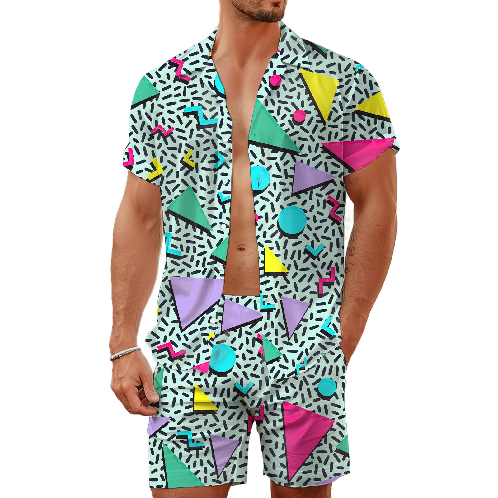 Summer Irregular Geometric 3D  - огляд і ціна Men'S Fashion Videos