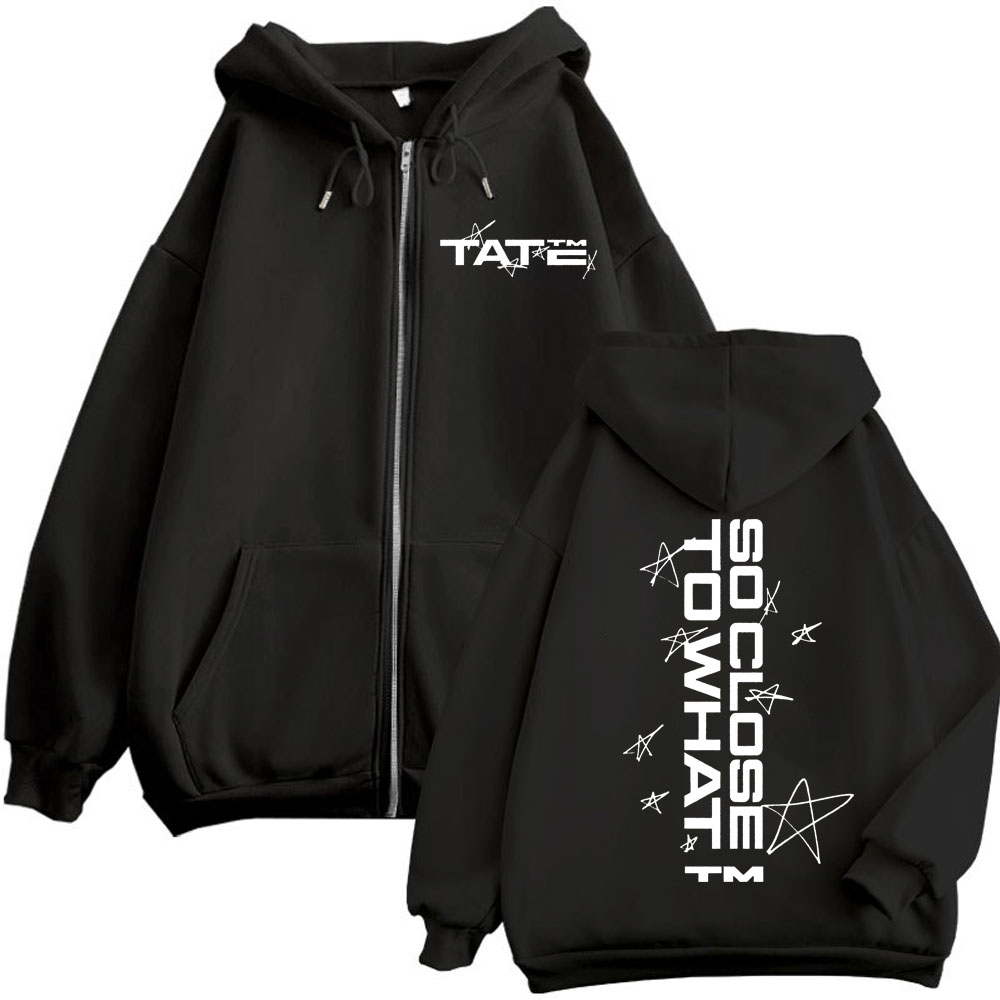 Tate McRae So Close To What Pr - огляд і ціна Mens Fashion Zip Up Hoodies