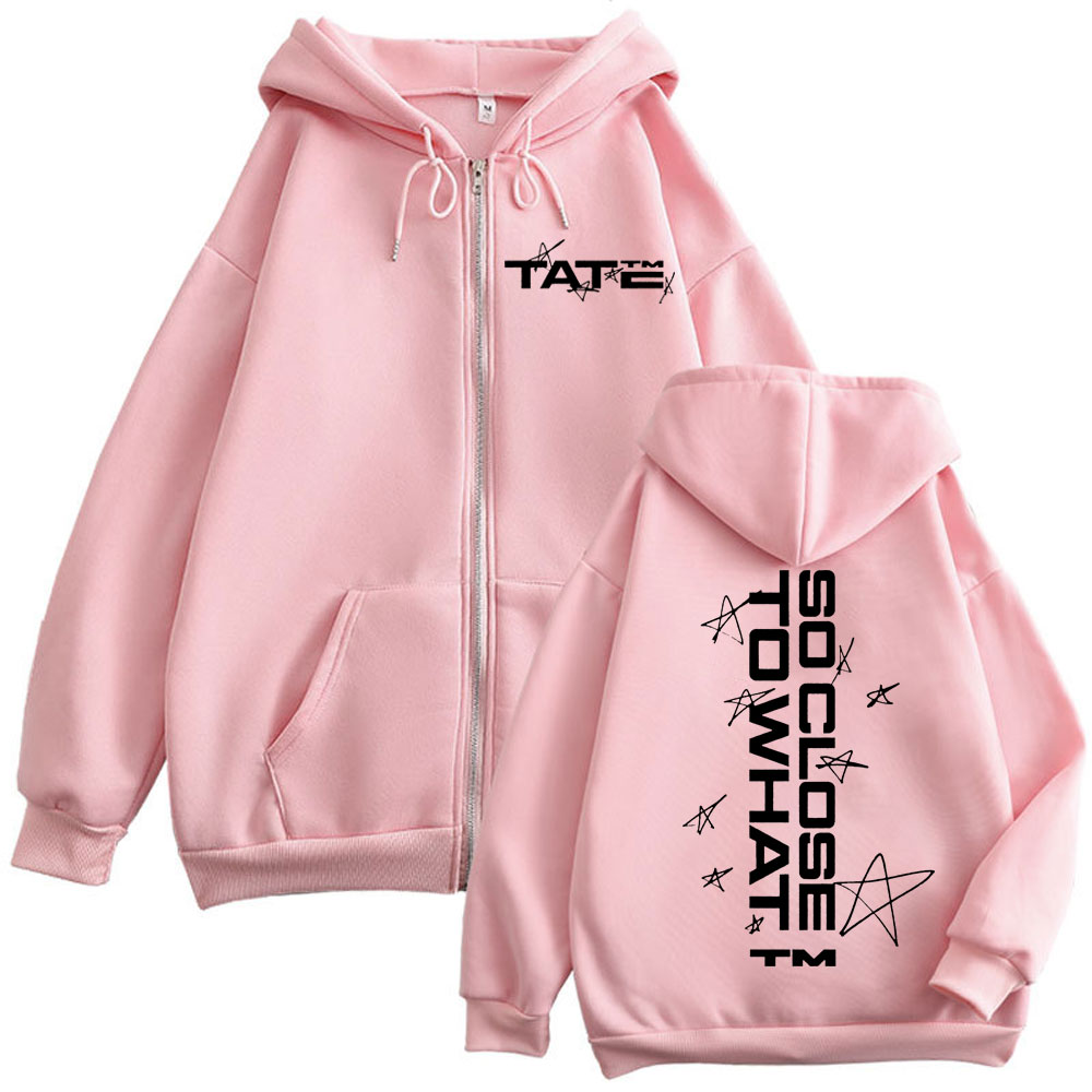 Tate McRae So Close To What Pr - огляд і ціна Mens Fashion Zip Up Hoodies