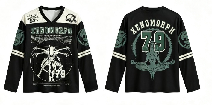 Unisex Vintage Xenomorph V Nec - огляд і ціна Mens Fashion Summer