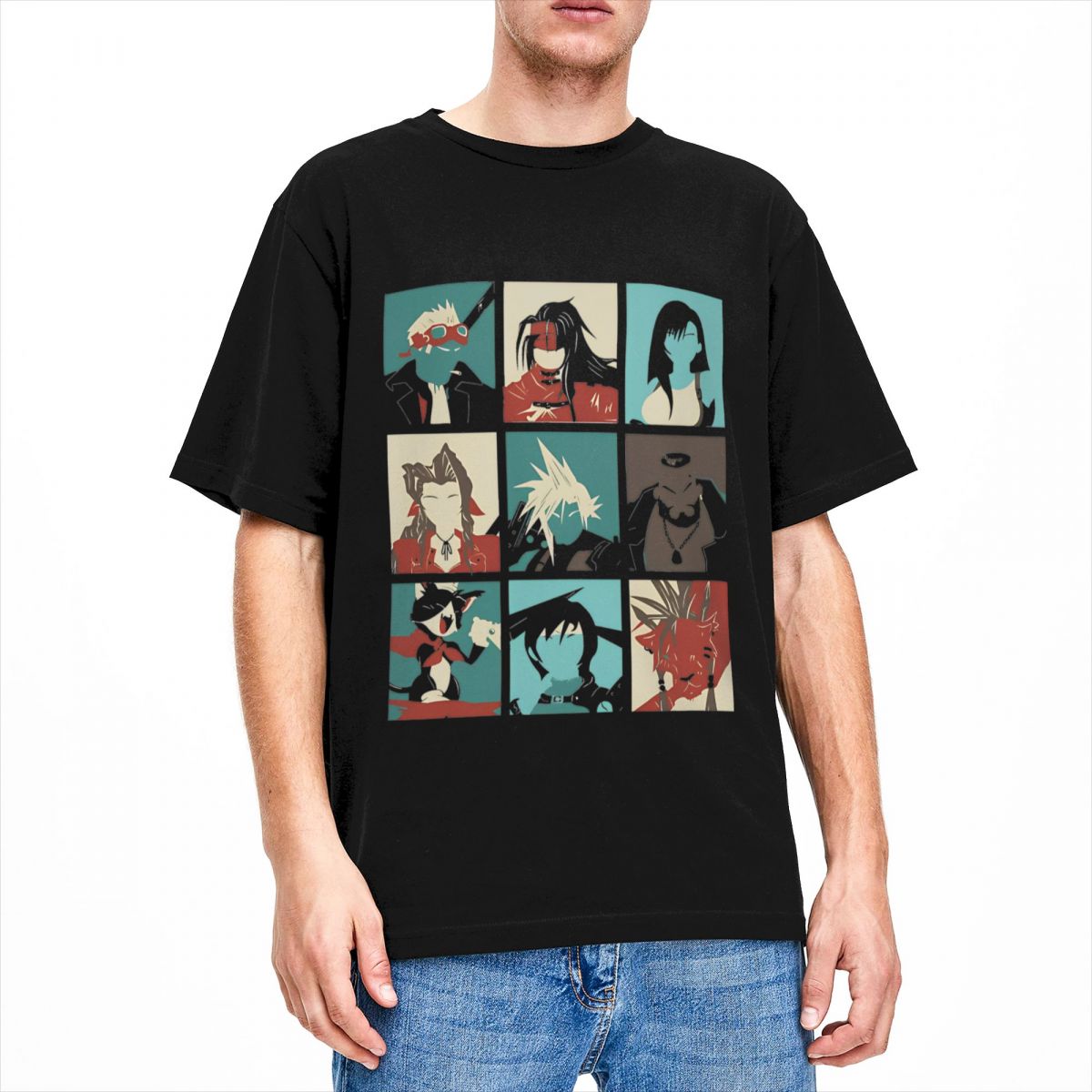 Fantasy Final 7 T-Shirt Mens G - огляд і ціна Poster Men Fashion